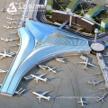 Crame d&#39;espace de structure en acier préfabriqué Construction de terminaux de terminal aéroport